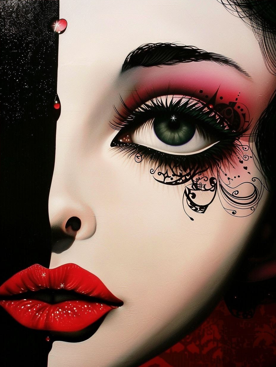 Dark Gothic Surrealist Portraits - Image 4