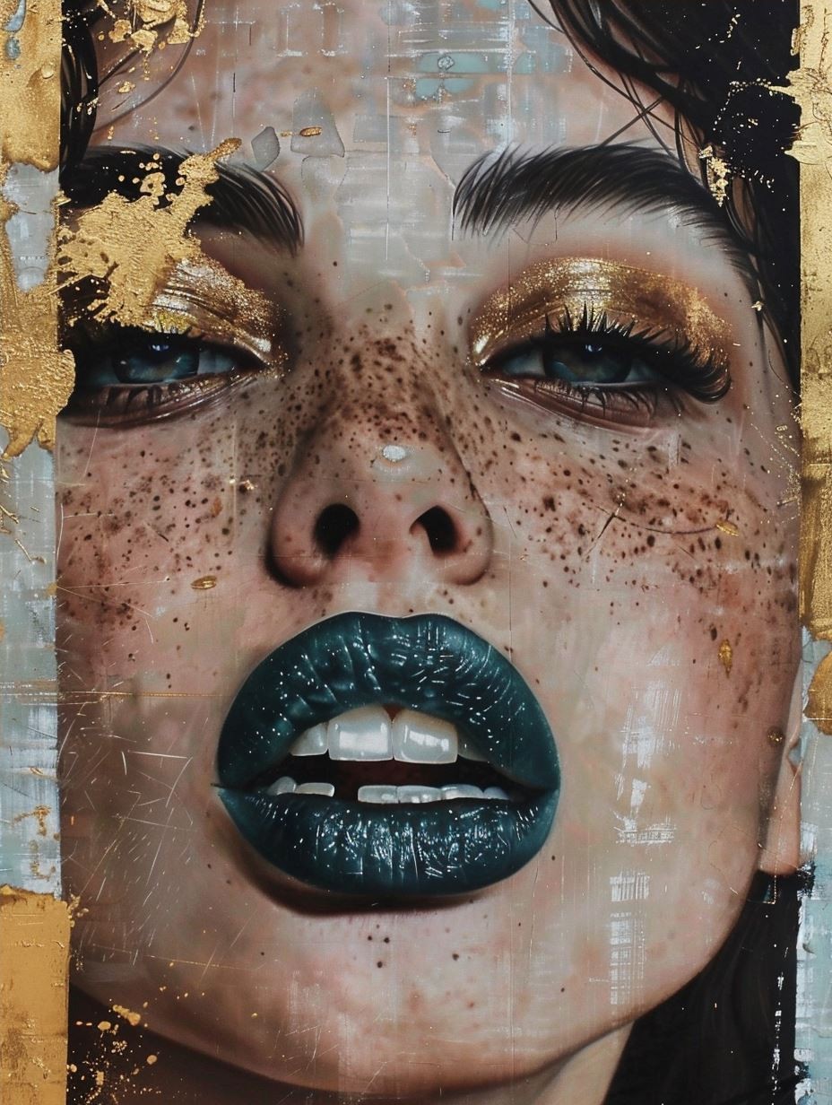 Gilded Tears of Elegance - Image 4