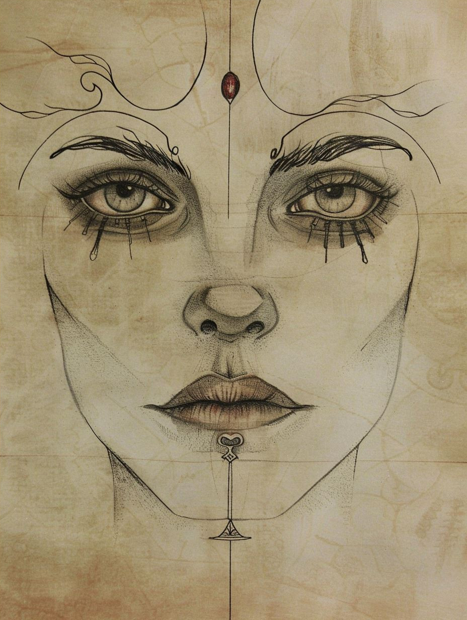 Ethereal Sketches of Divine Femininity - Image 4