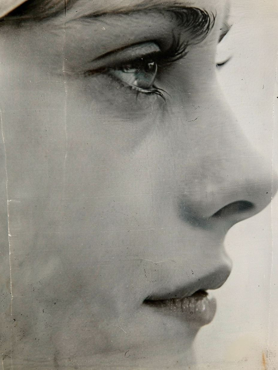 Fragmented Gaze and Crimson Bloom - Image 3