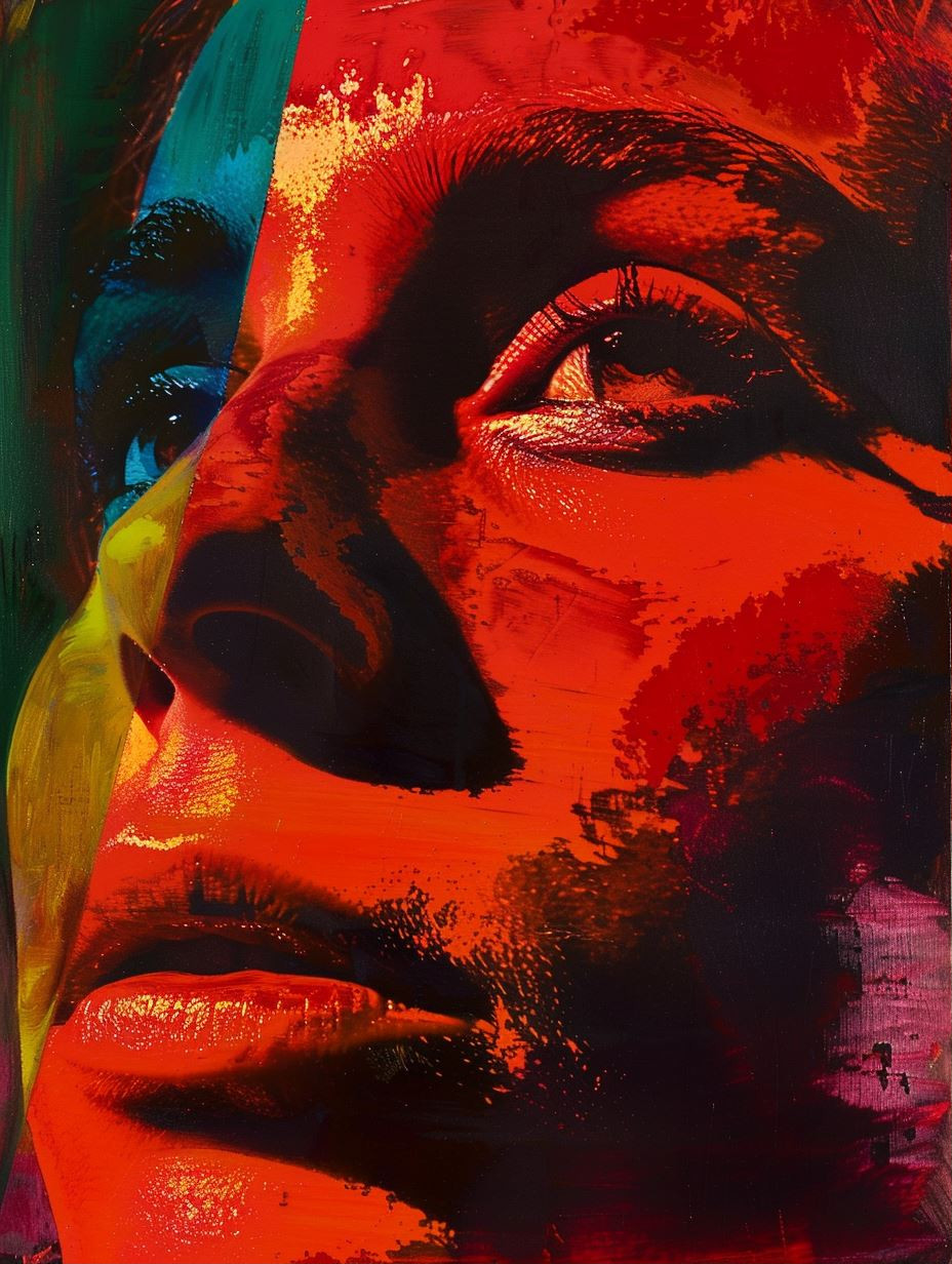 Prismatic Portraits in Neon Light - Image 1