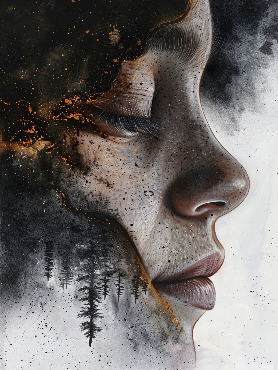 Ethereal Dust Portrait - Image 3