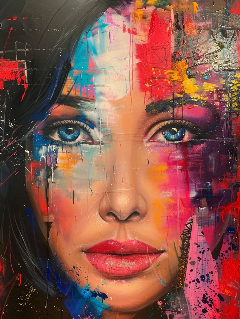 Vibrant Ethereal Portrait of Radiance - Image 4