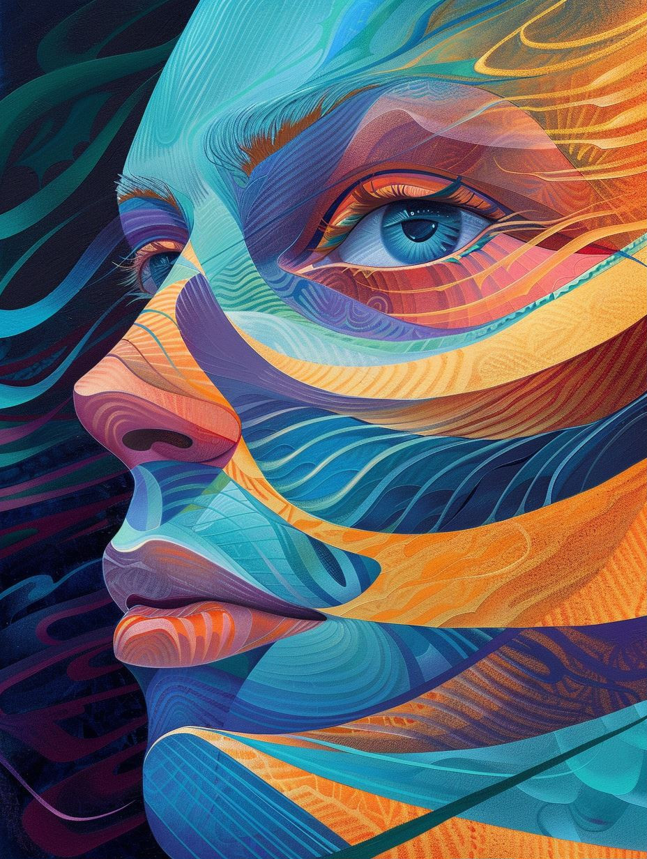 Surreal Fluidity of Human Form - Image 1