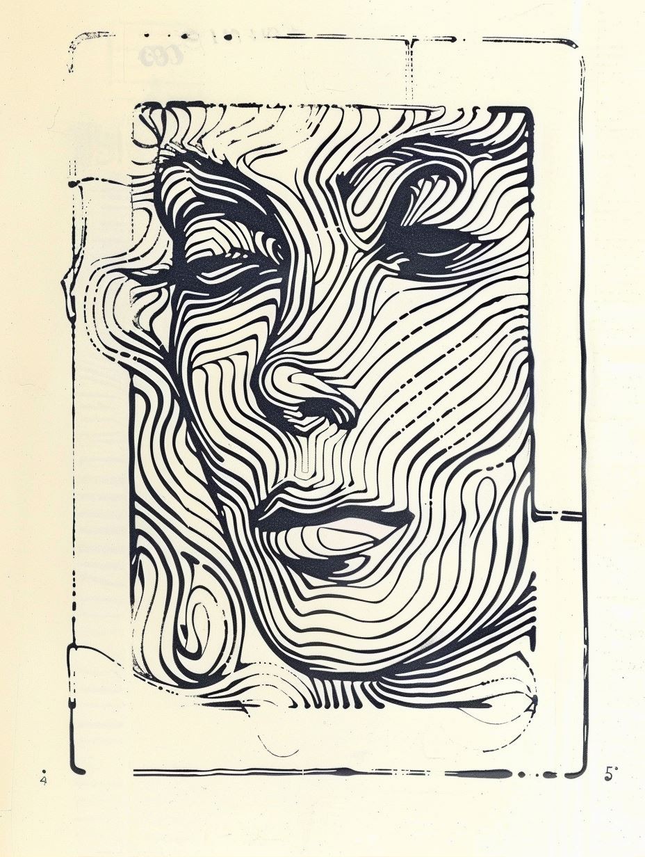 Topographic Flow of Human Form - Image 1