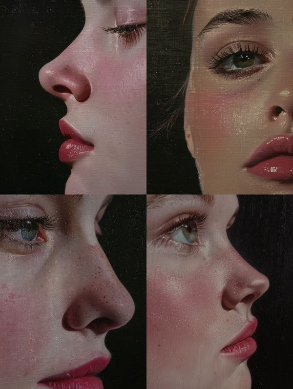 Ethereal Digital Skin Texture