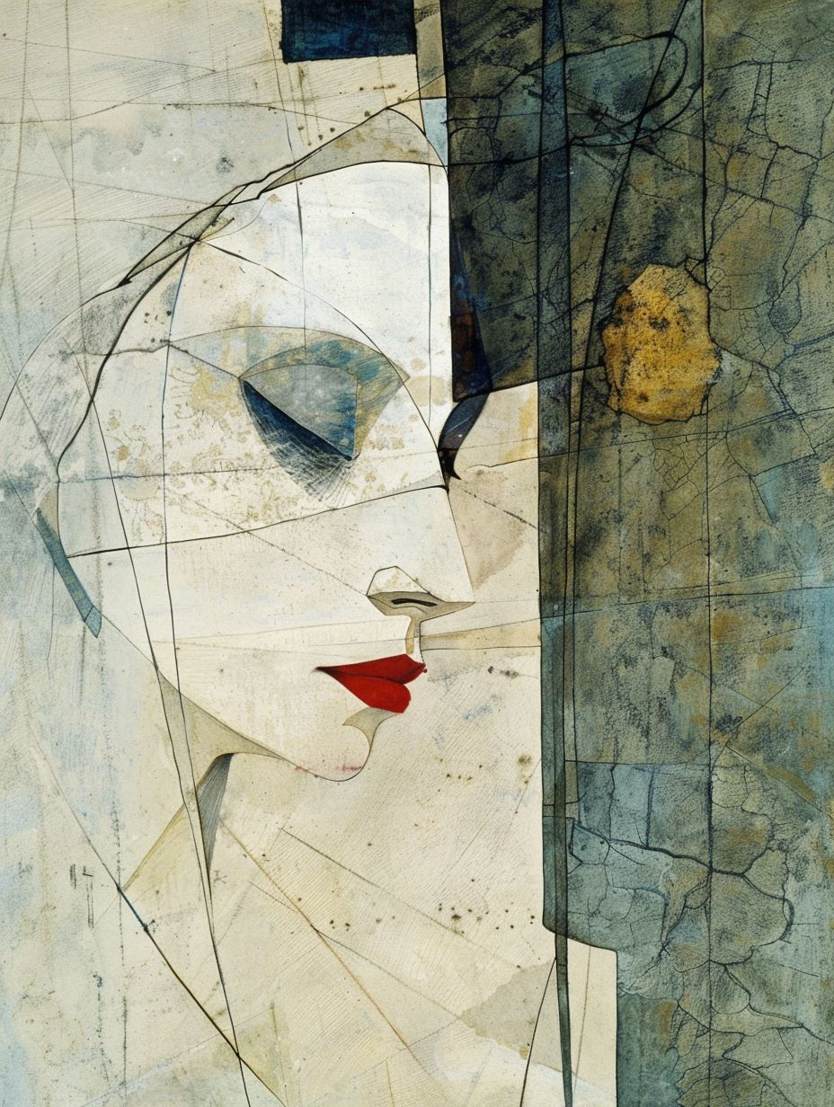 Fragmented Souls in Watercolor - Image 4