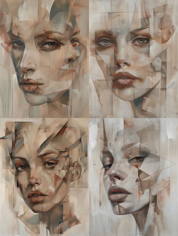 Fragmented Visions of Feminine Grace