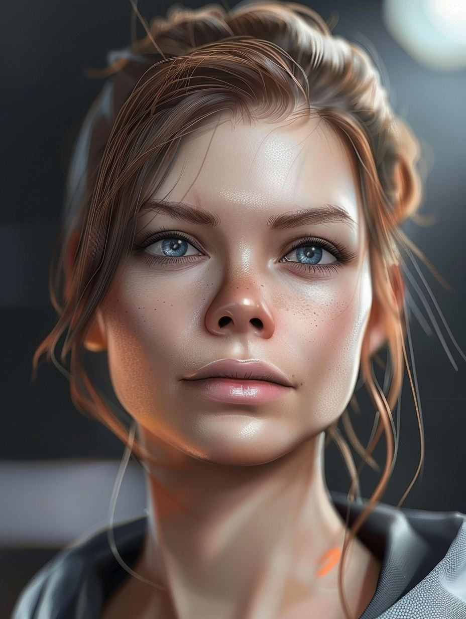 Futuristic Cybernetic Female Portraits - Image 2