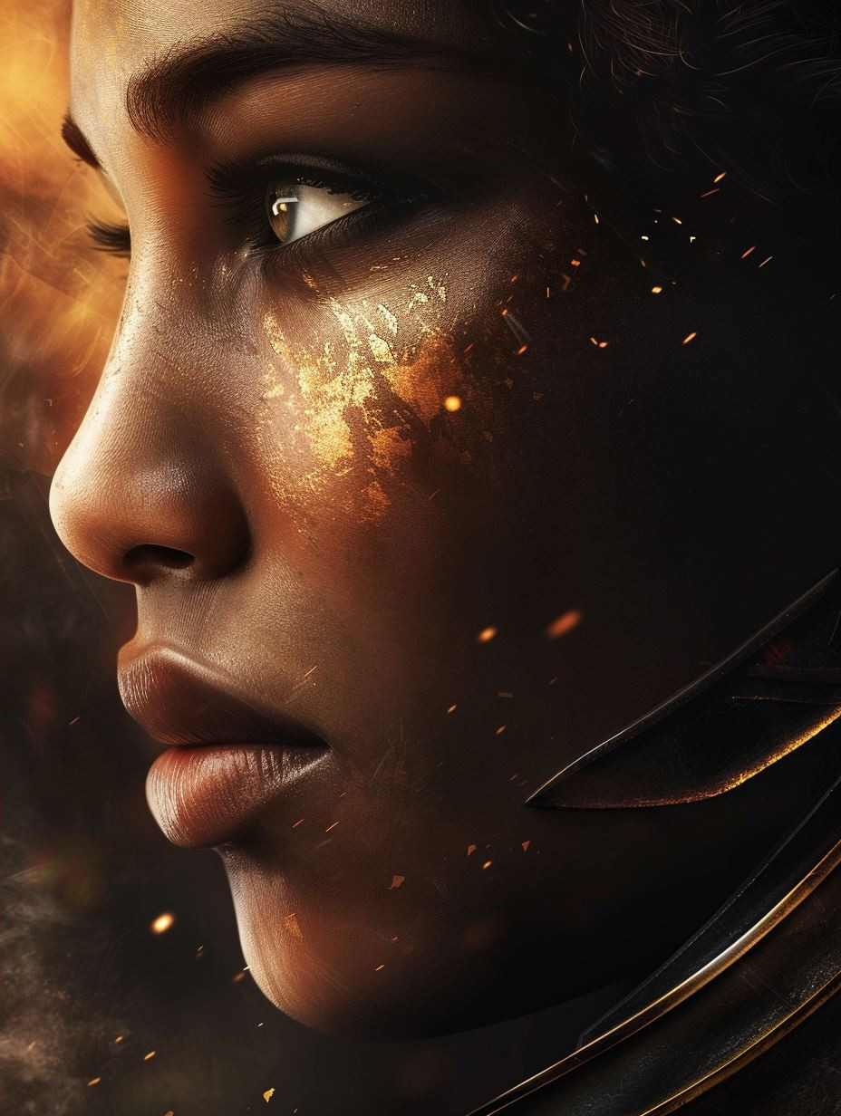 Golden Ember Gaze - Image 2