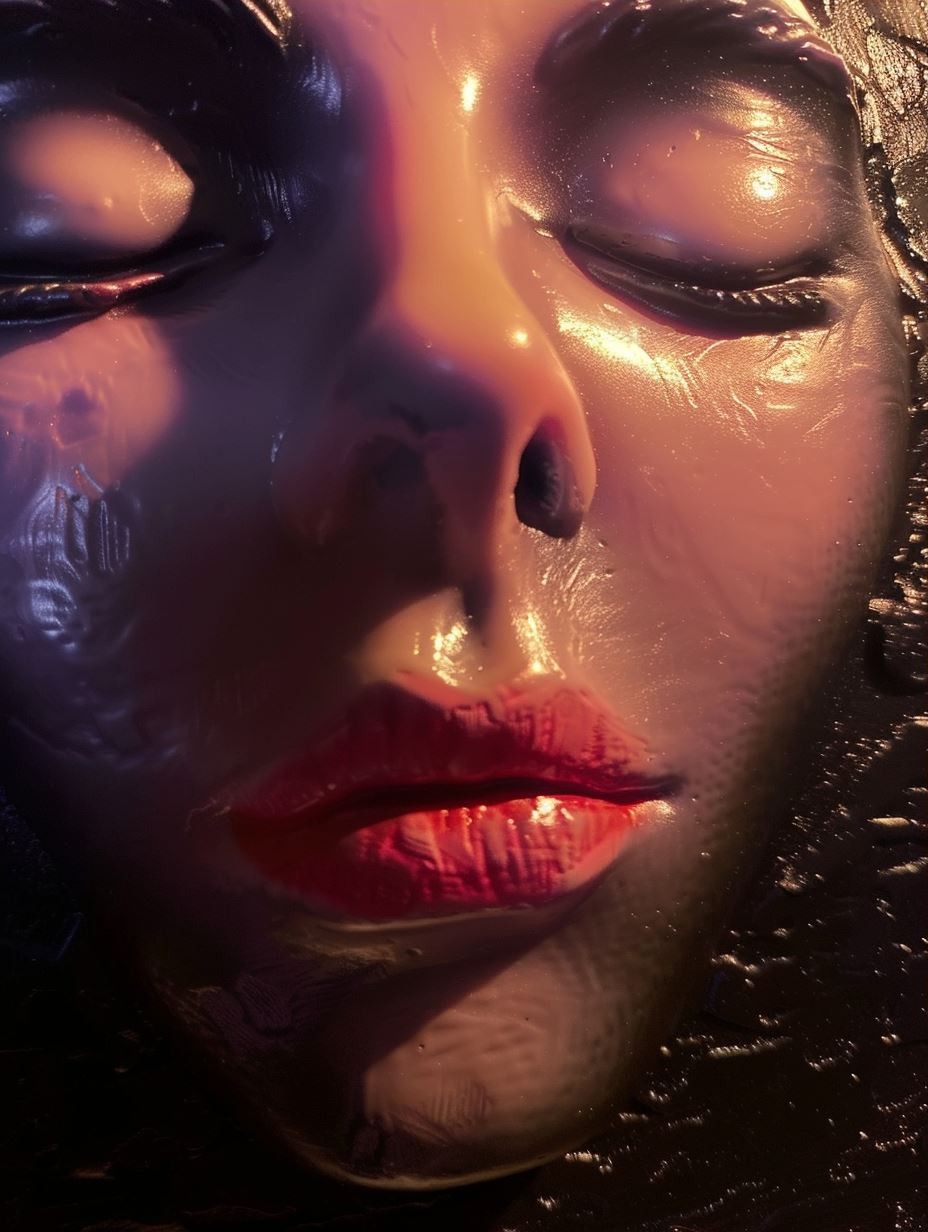 Ethereal Golden Hour Gaze - Image 3