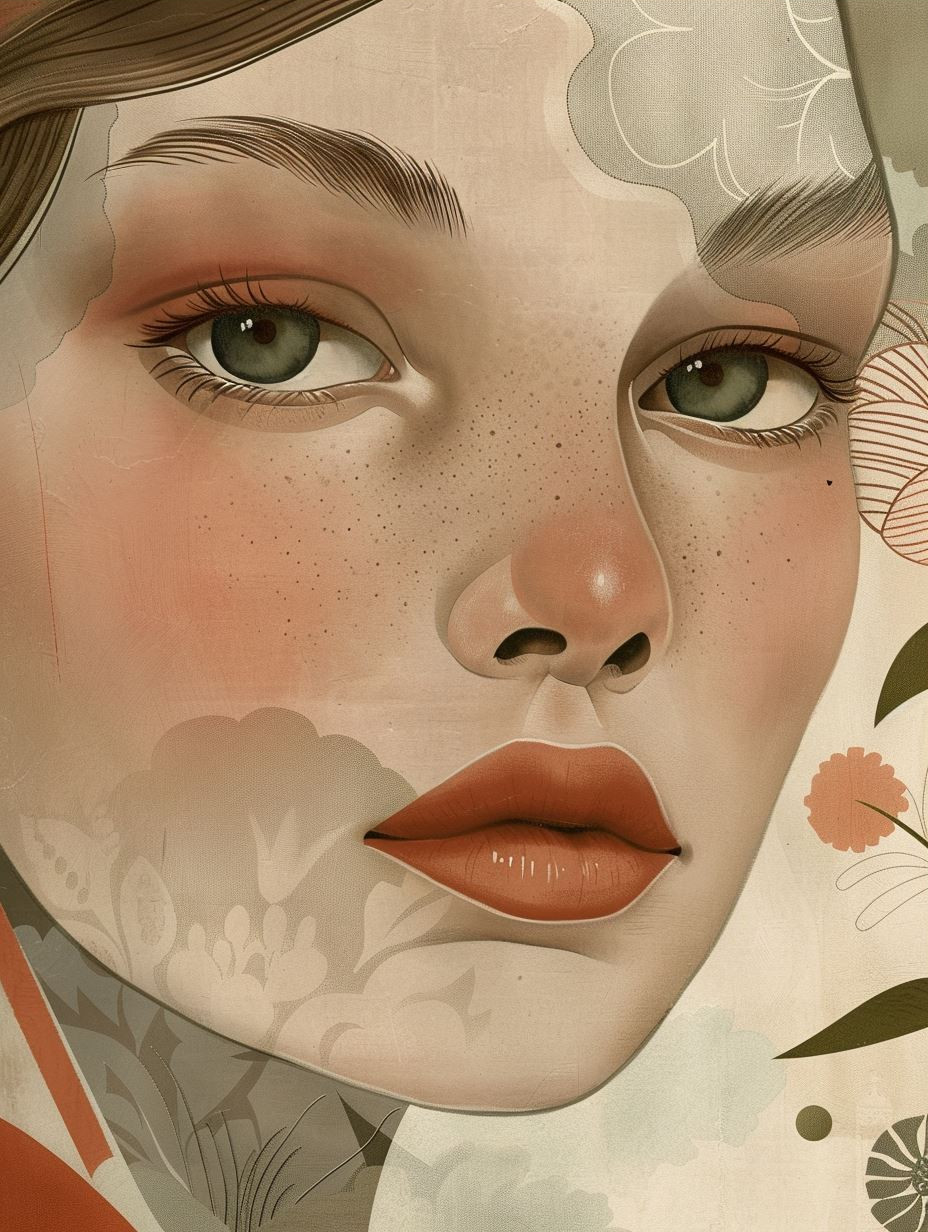 Floral Ethereal Portrait Study - Image 3