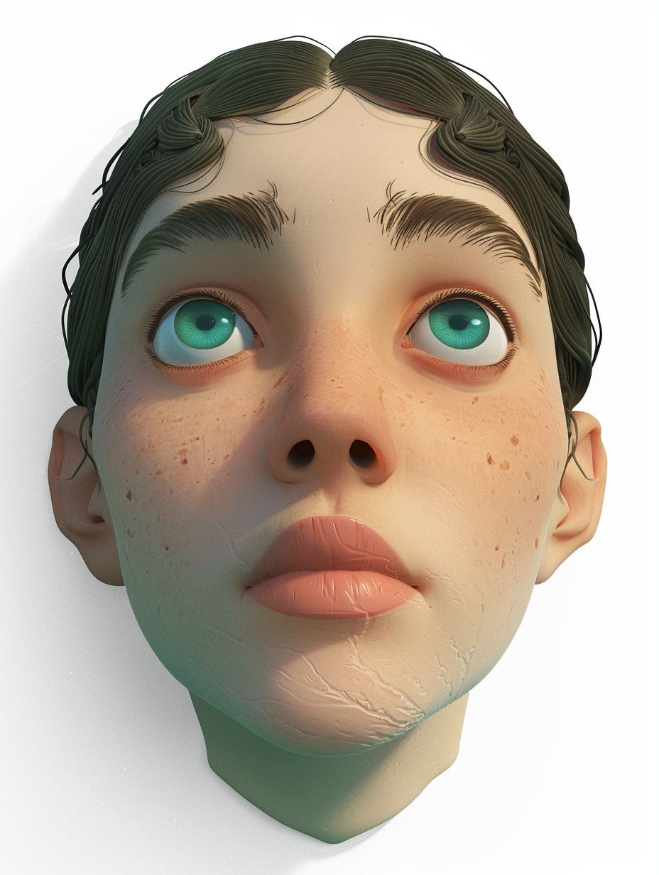Ethereal Digital Portrait Studies - Image 3