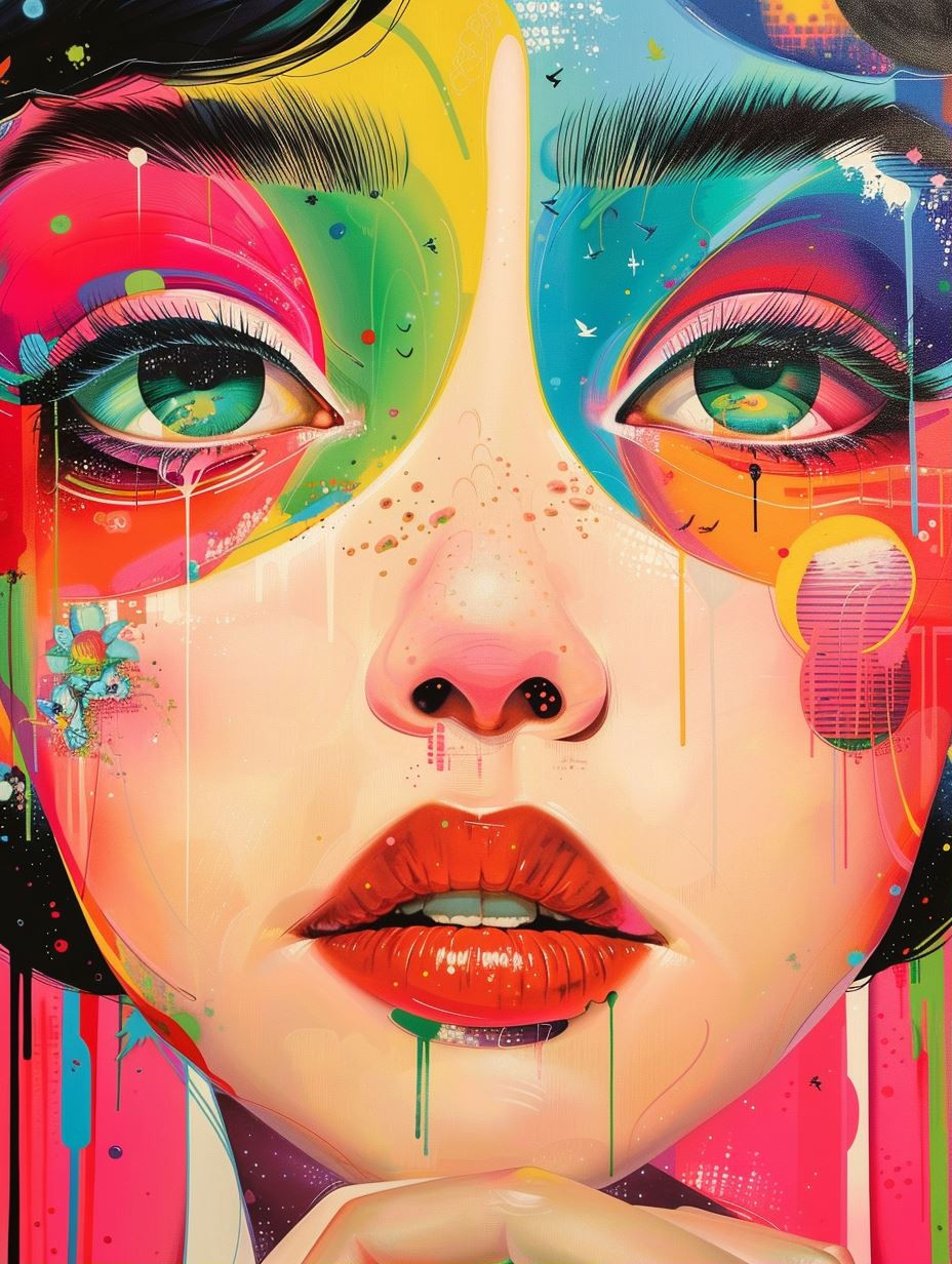 Vibrant Visions of Digital Beauty - Image 1