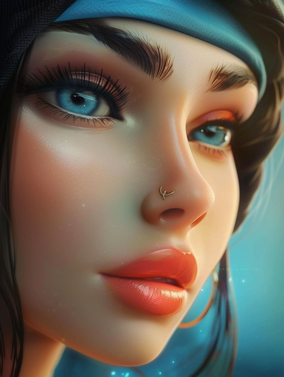Ethereal Visions of Digital Beauty - Image 1