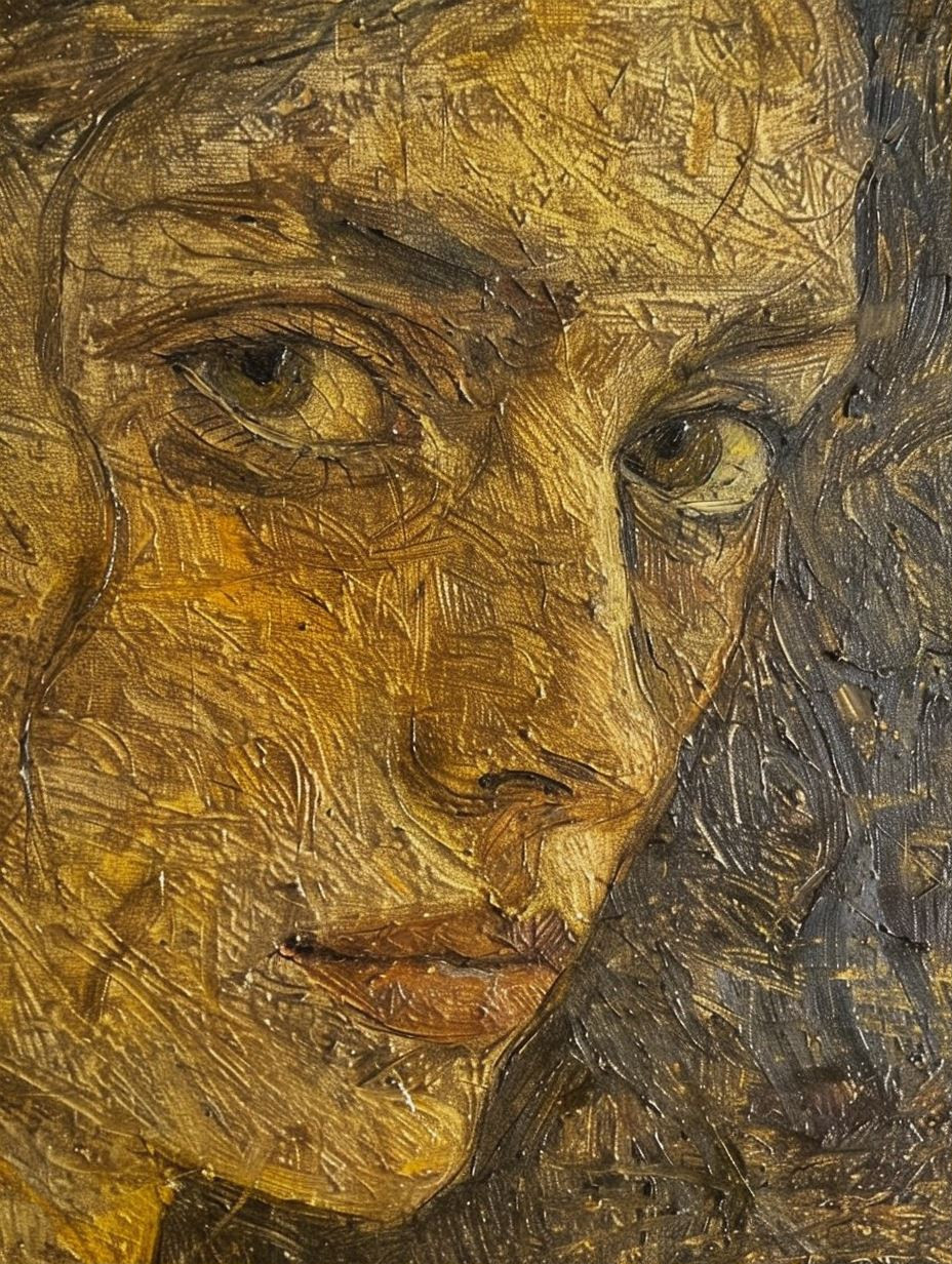 Golden Impasto Soul - Image 1