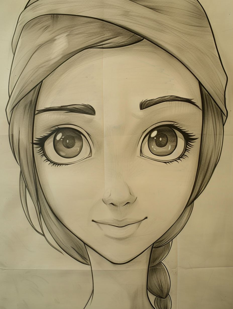 Artistic Evolution of Female Character Portraits - Image 1