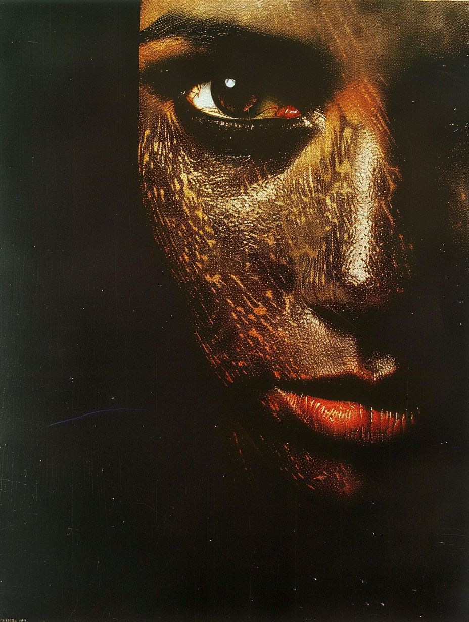 Dramatic Shadows and Golden Glow - Image 2