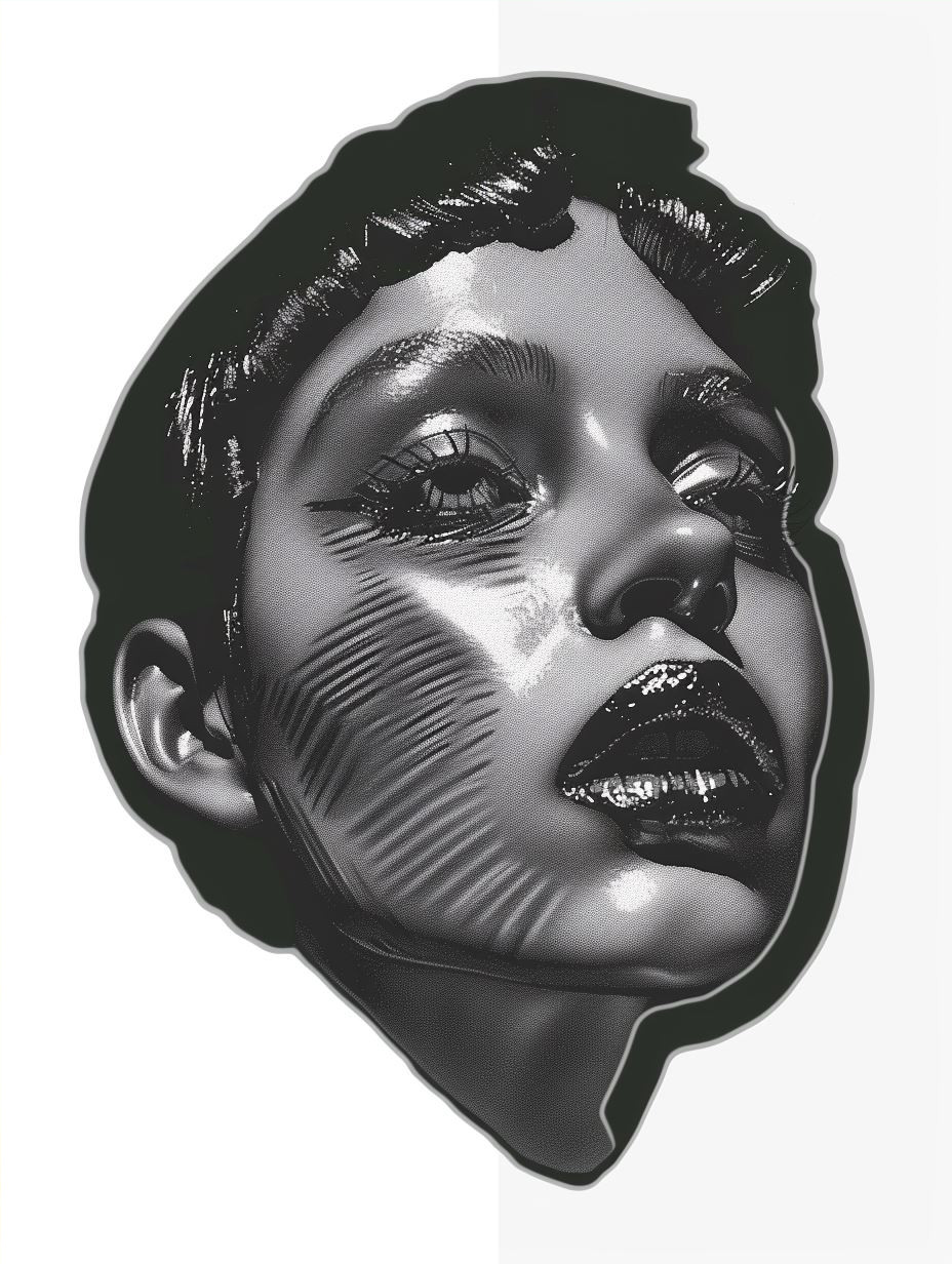 Iridescent Neon Portrait Studies - Image 4