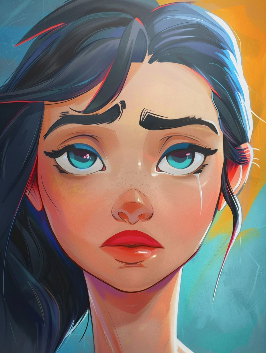 Emotional Spectrum: Four Digital Portraits - Image 2