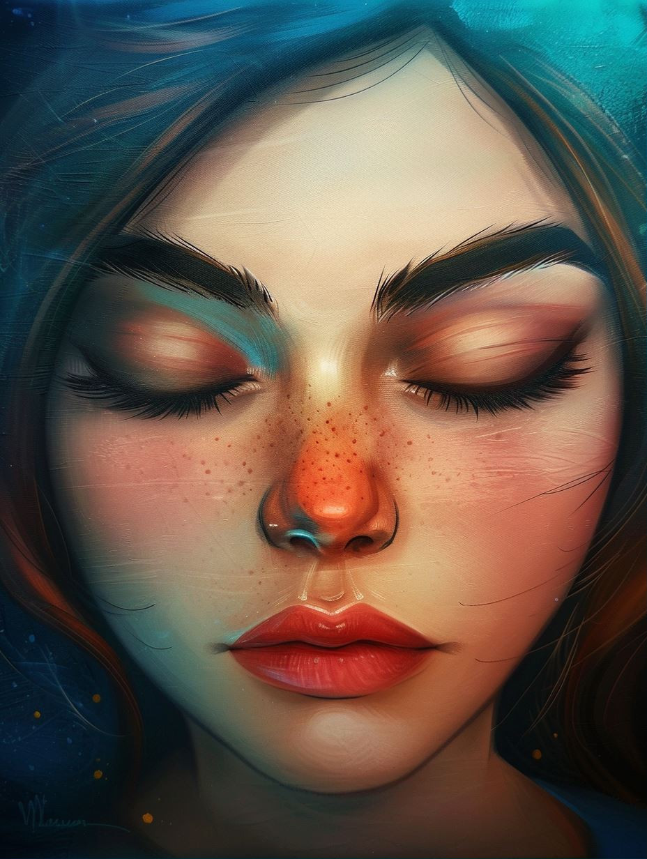 Diverse Digital Portrait Art Styles - Image 1