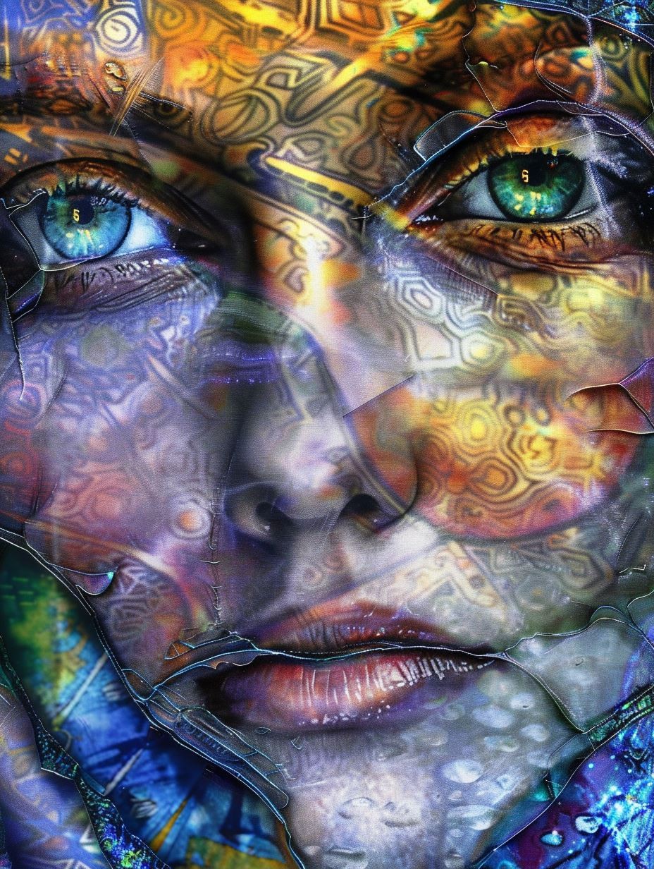 Celestial Prism Portrait Study - Image 2
