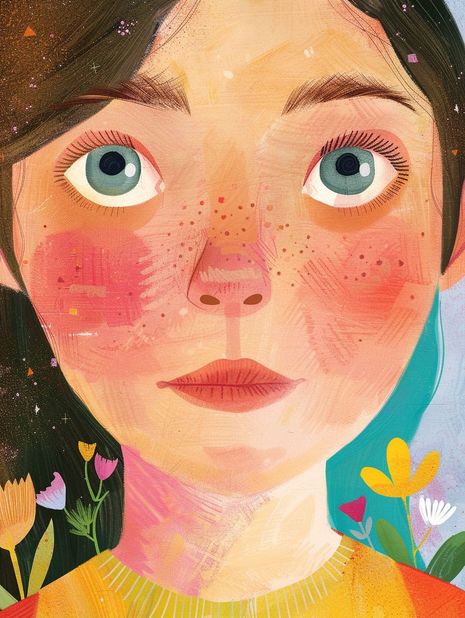 Vibrant Prism Portrait Art - Image 2