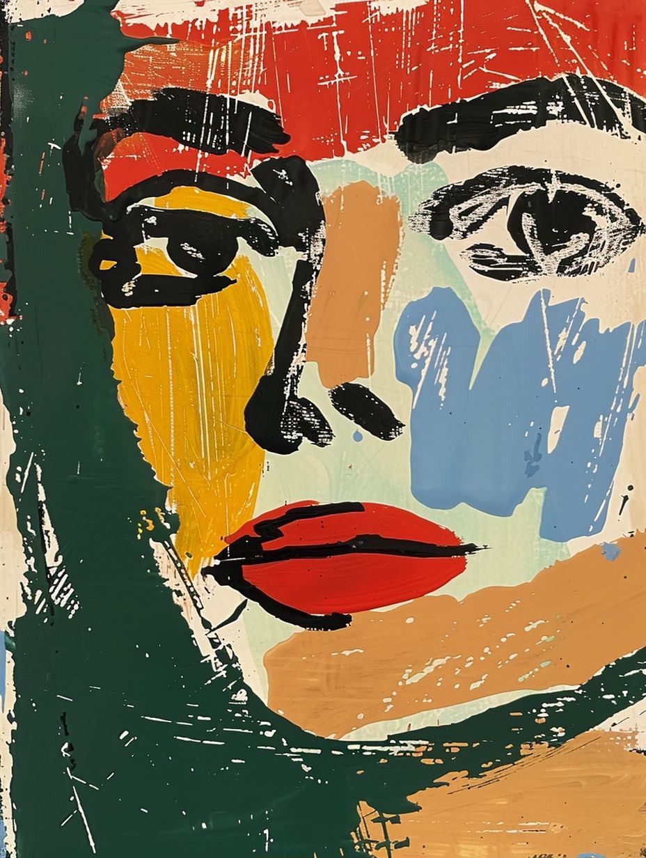 Abstract Expressionist Muse - Image 2