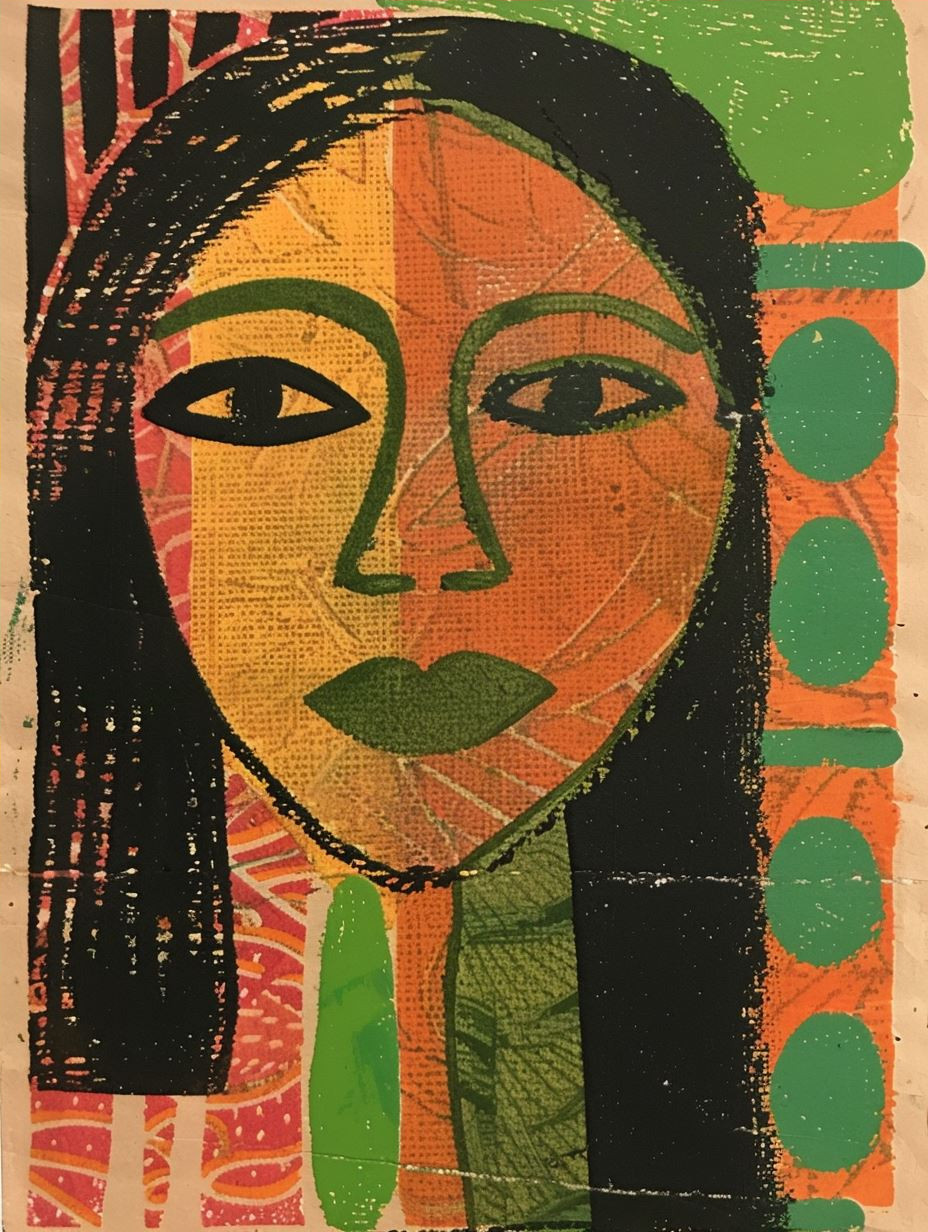 Vibrant Faces of Abstract Expression - Image 4