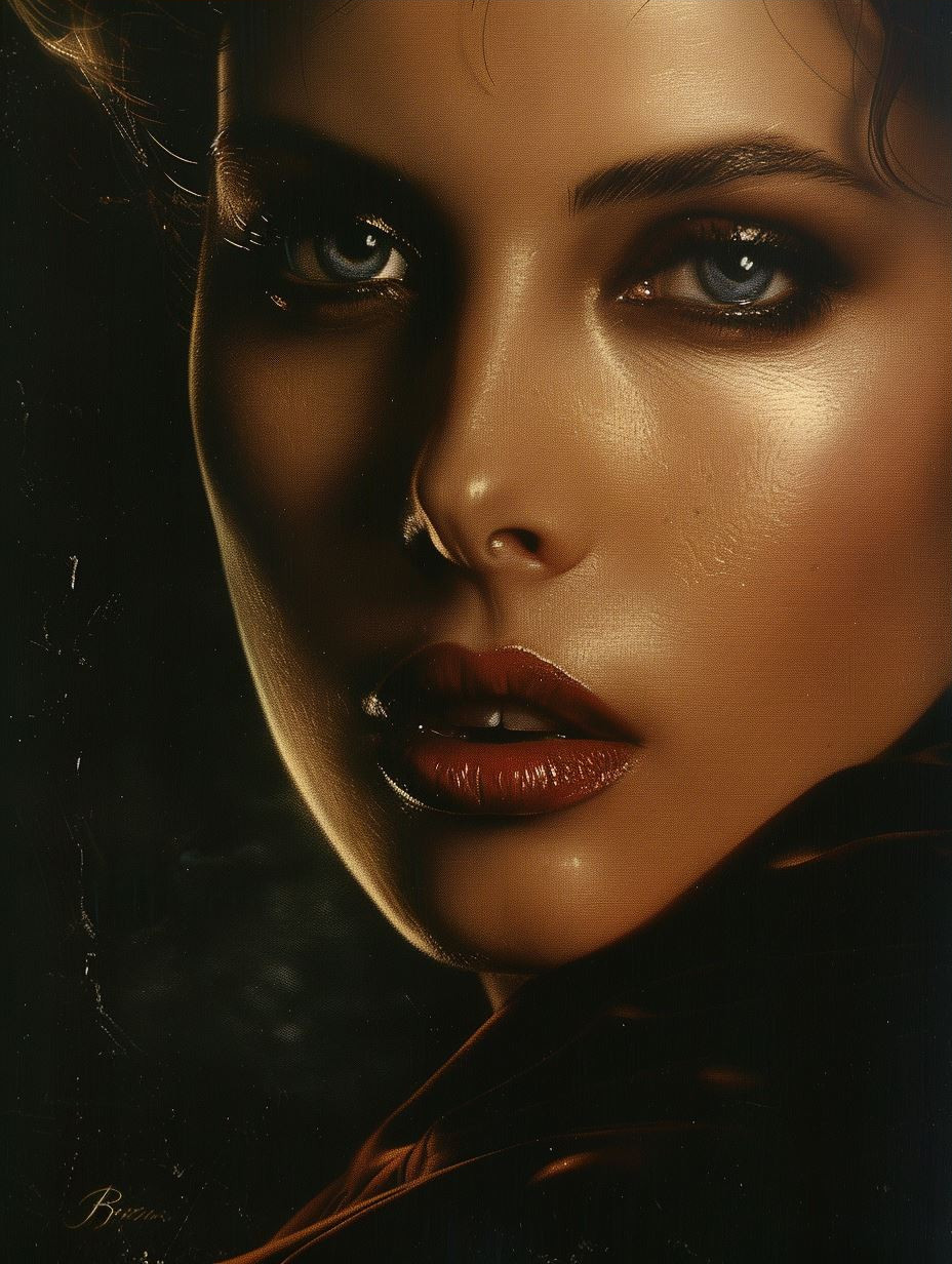Mystic Noir Cinematic Portraits - Image 3