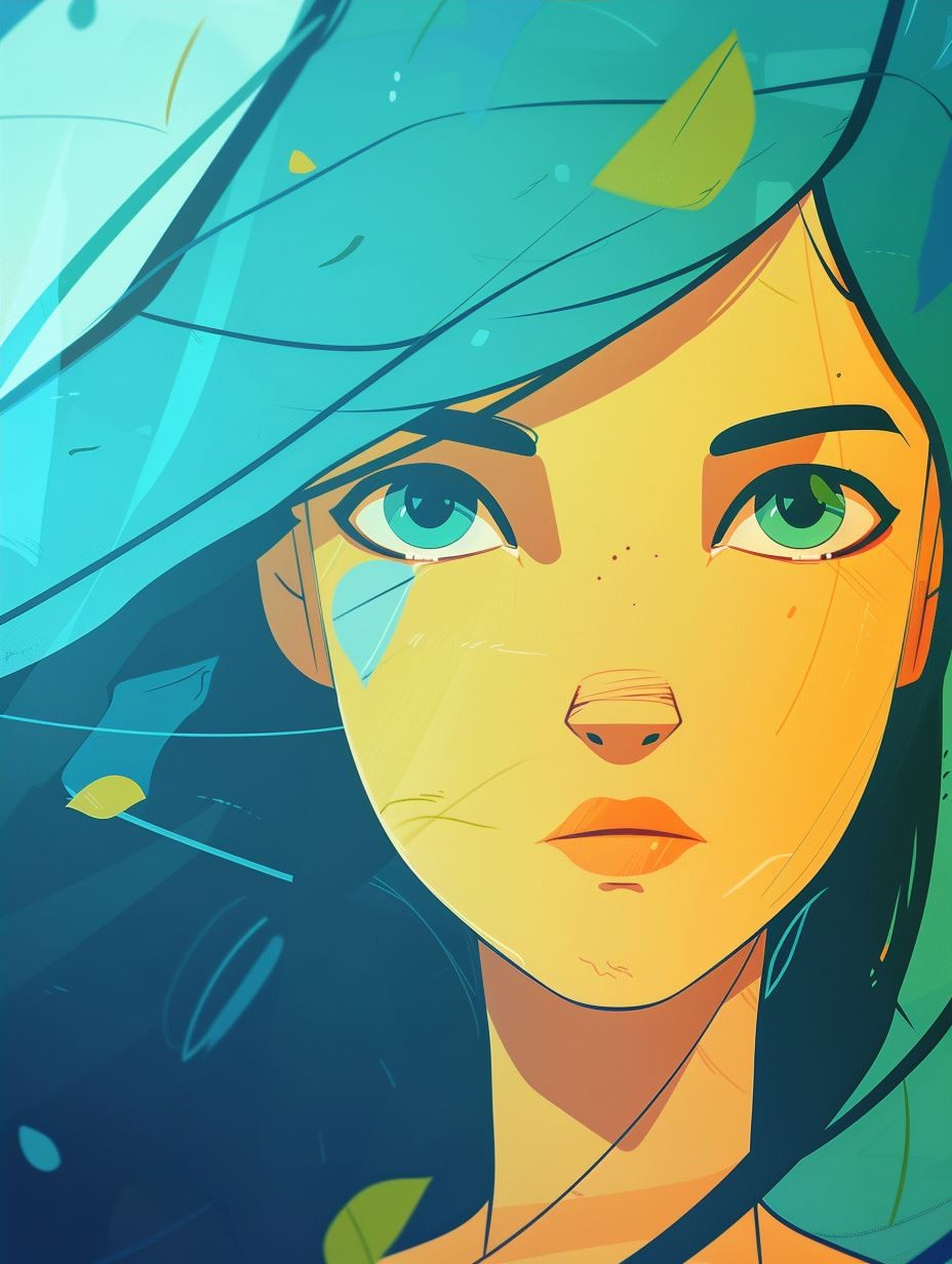 Azure Dream Portrait 3 - Image 4