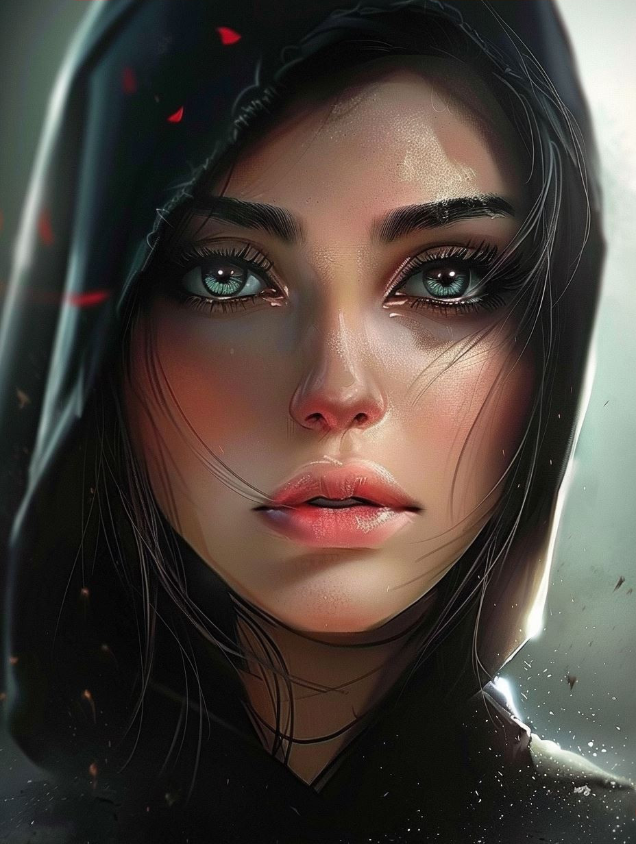 Haunting Gazes: A Digital Art Study - Image 3