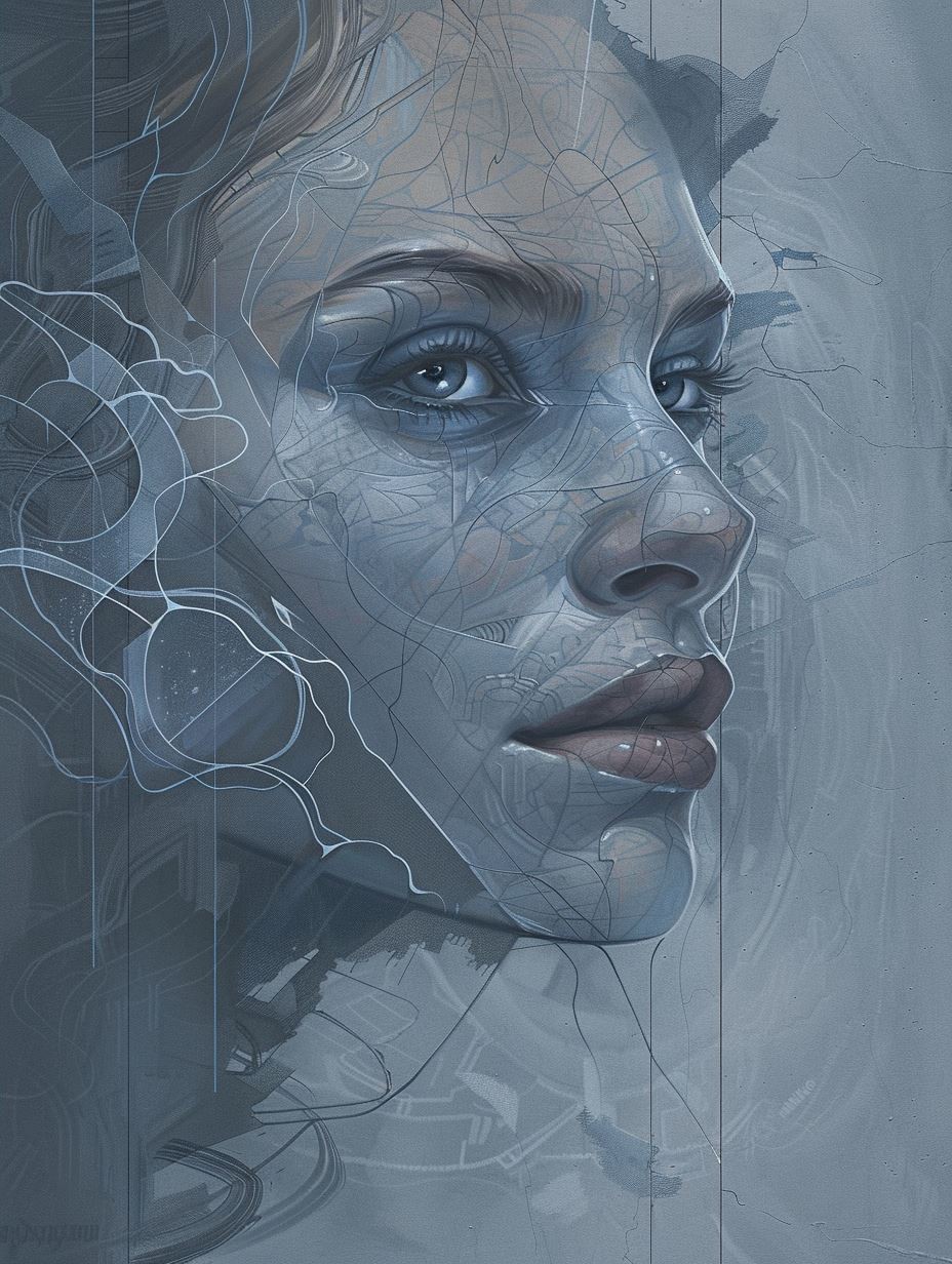 Celestial Androids Frozen Gaze - Image 2