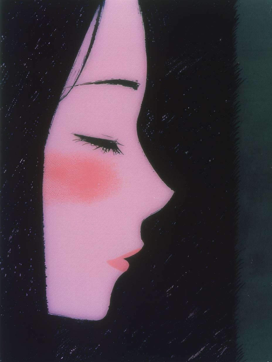 Minimalist Anime Portrait Study - Image 1