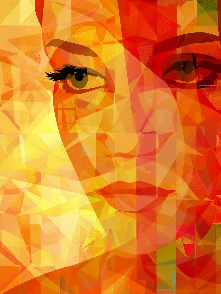 Golden Fragments of Feminine Beauty - Image 3