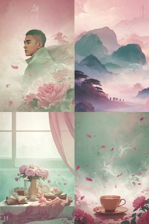 Ethereal Dreams in Pastel Hues