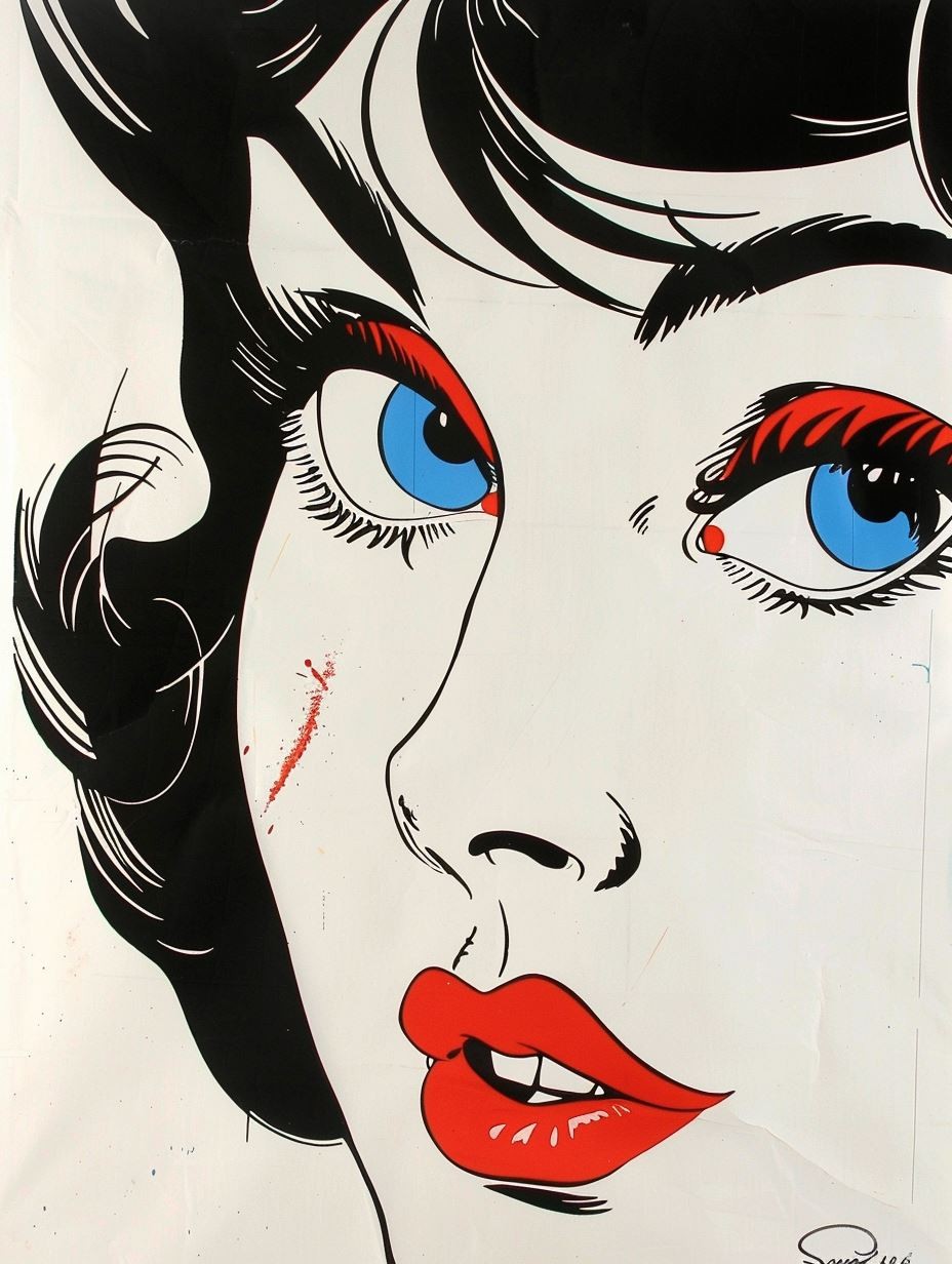 Pop Art Visions of Feminine Elegance - Image 2