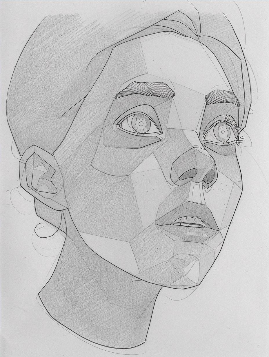 Prismatic Digital Portrait Study - Image 4