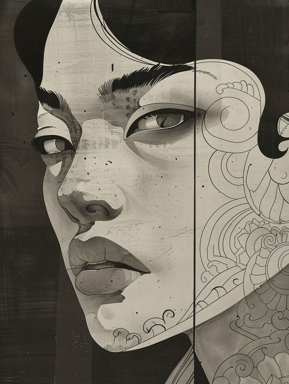 Monochrome Musings: Four Faces of Grace - Image 3