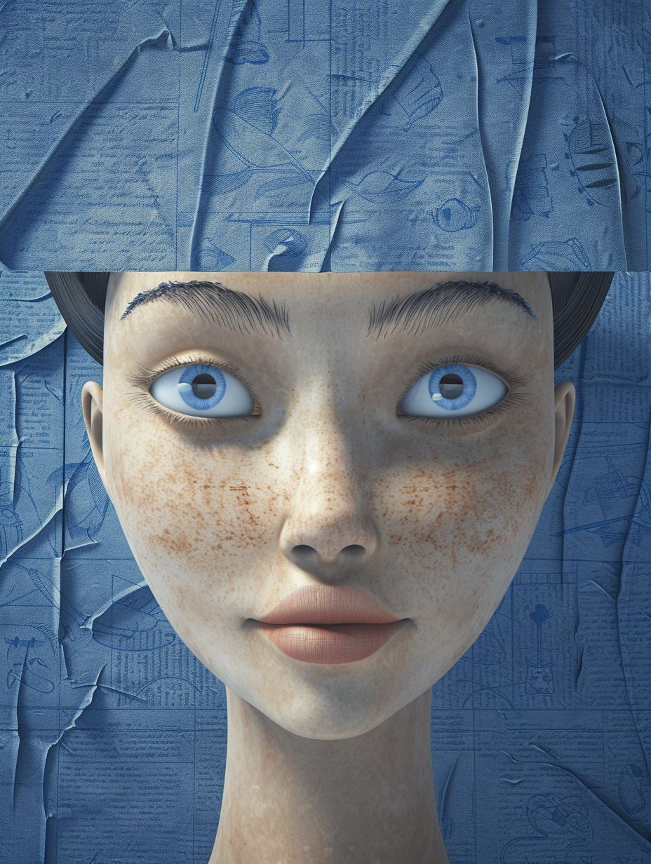 Ethereal Porcelain Digital Portraits - Image 3