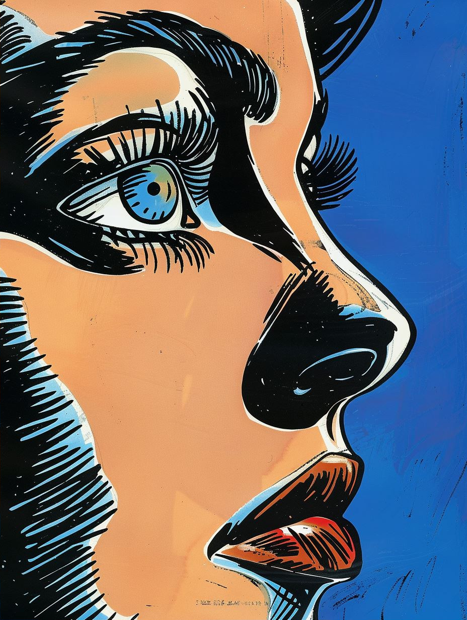 Neon Pop Art Melancholy - Image 2