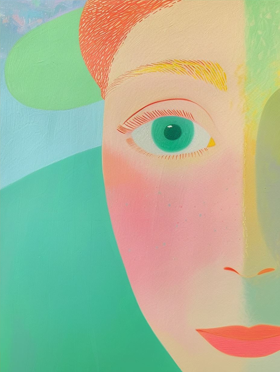 Prismatic Portraits in Pastel Hues - Image 4