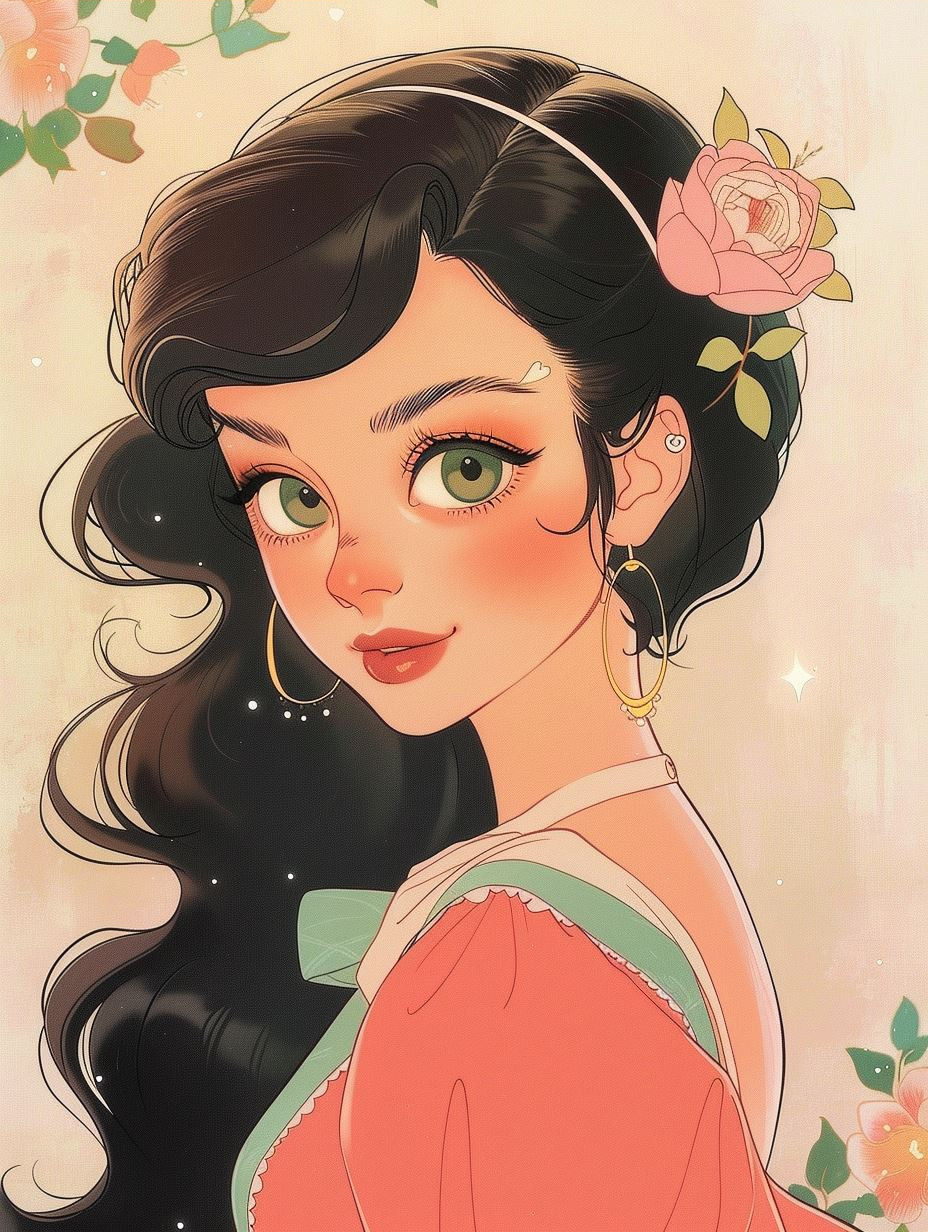 Whimsical Visions of Anime-Style Beauties - Image 3