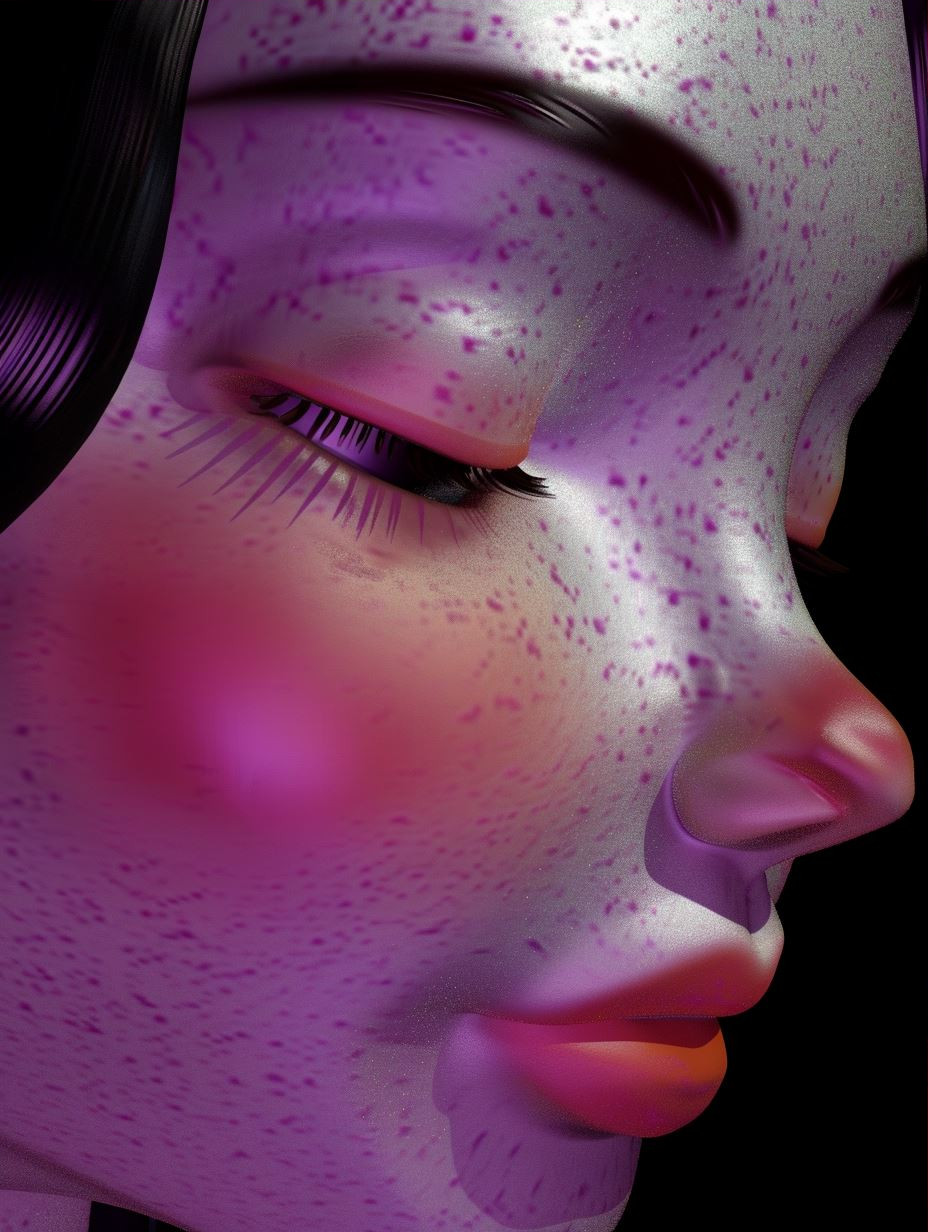 Surreal Neon Doll Portraits - Image 3