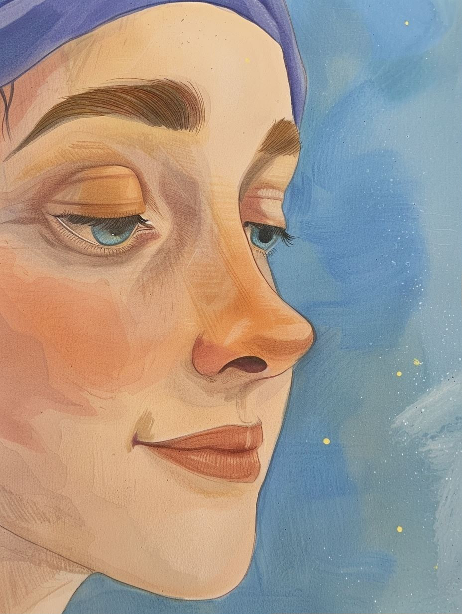 Four Faces of Ethereal Blue - Image 1