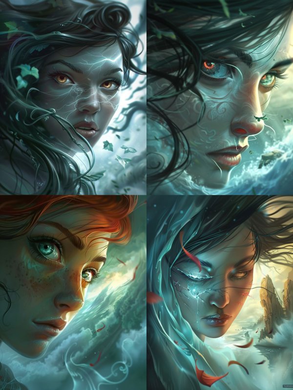 Ethereal Visions of Mystic Women