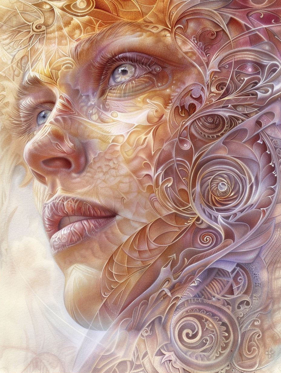 Ethereal Swirls of Divine Beauty - Image 2