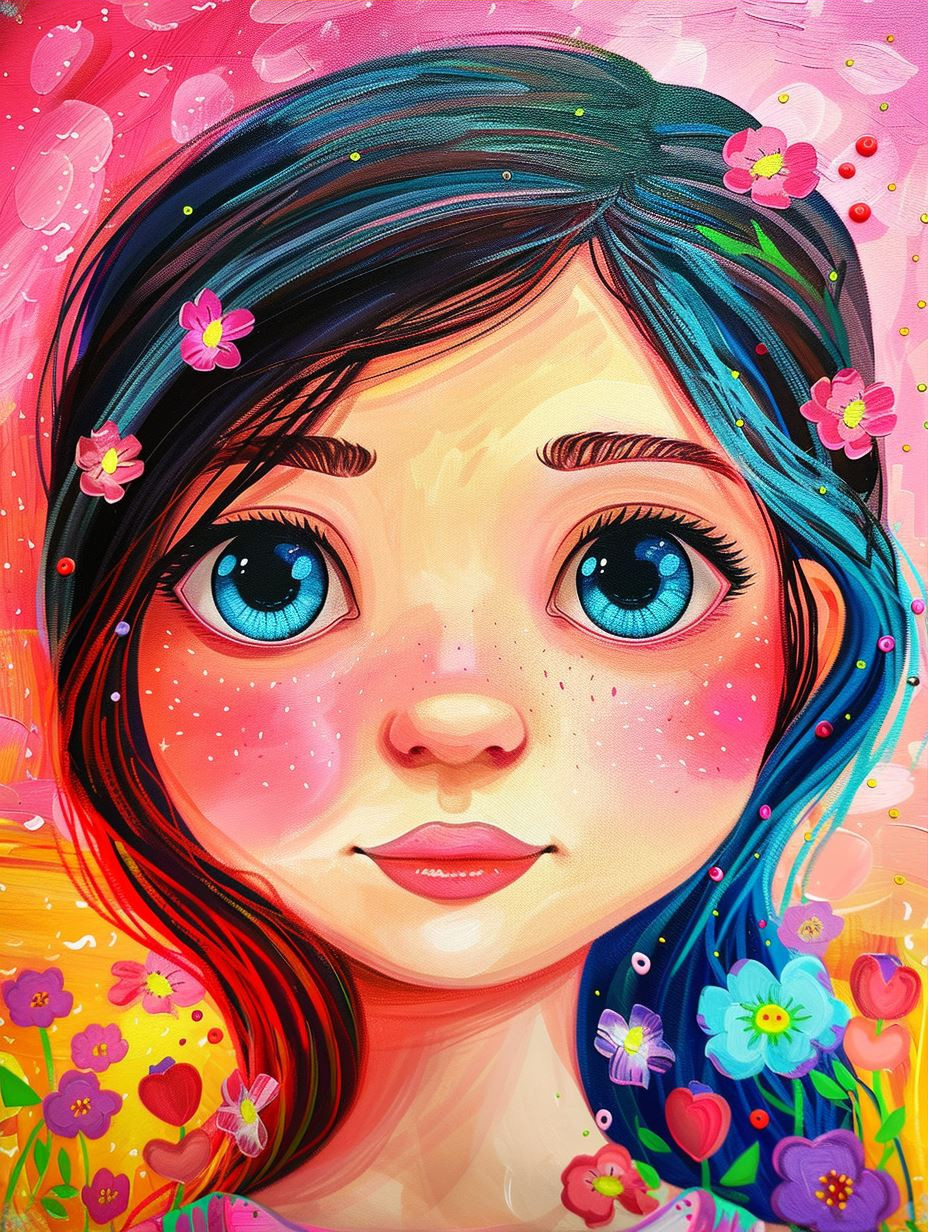 Vibrant Visions of Digital Femininity - Image 3