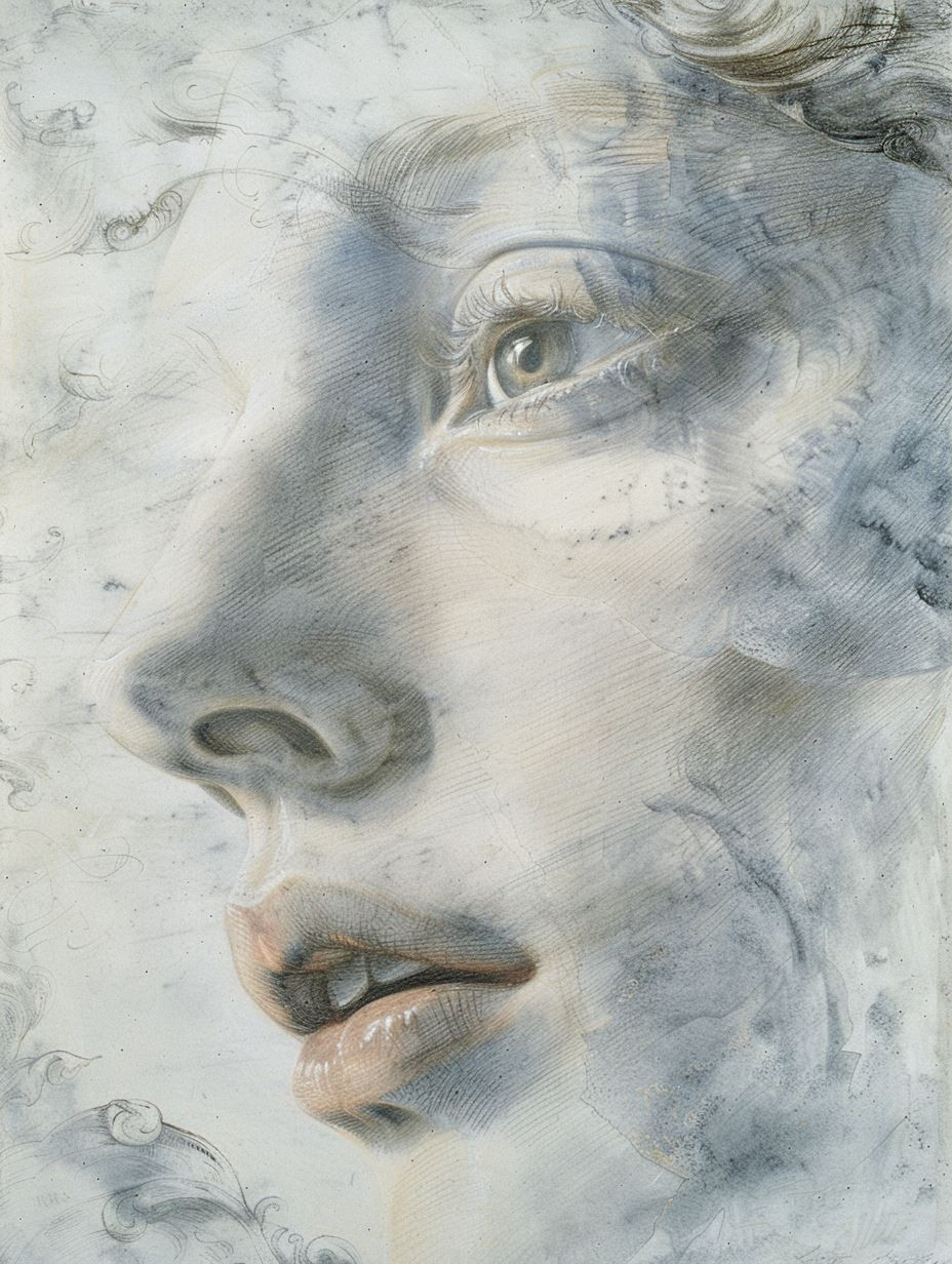 Four Perspectives of Ethereal Feminine Portraits - Image 3