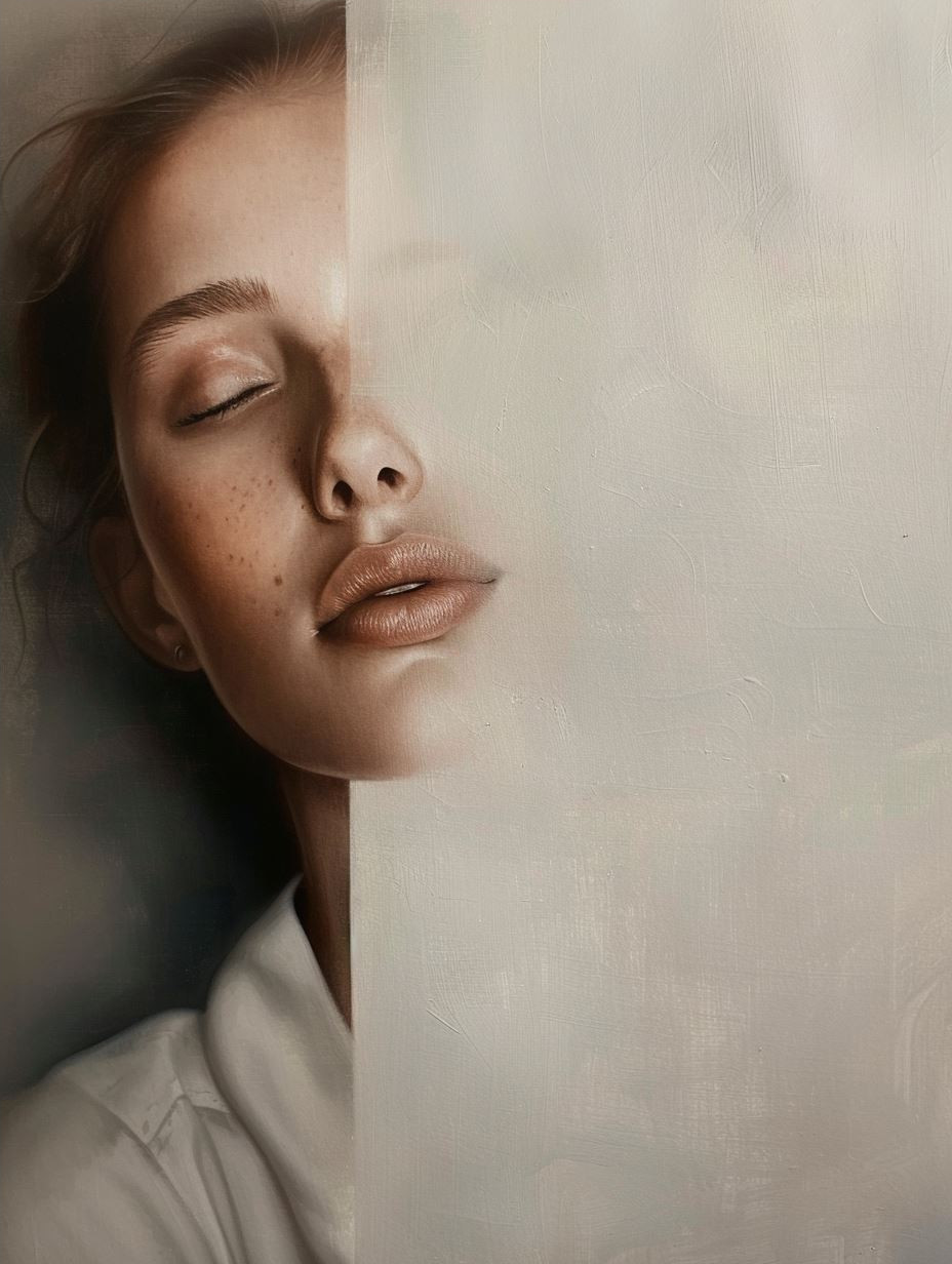 Whispers of Elegance: A Portrait Study - Image 4